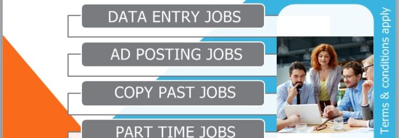 Hiring Fresher candidates for data entry jobs.   