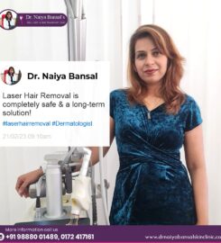 Dr Naiya Bansal’s best Laser hair Clinic Chandigarh