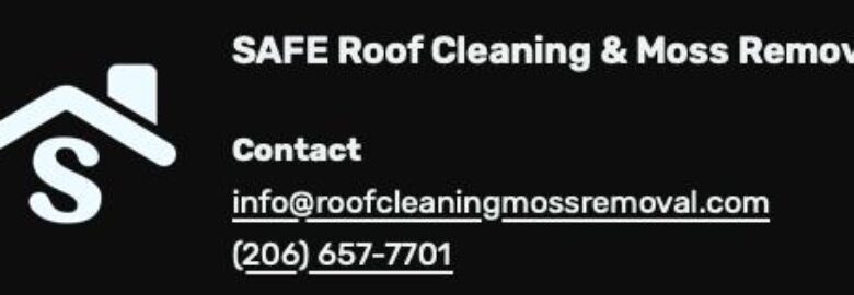 SAFE Roof, Roof and Gutter Cleaning