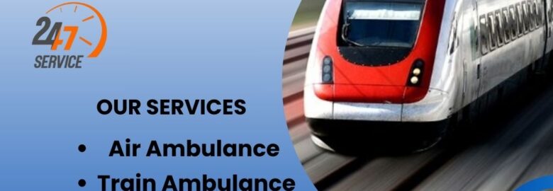 Book High-tech Medilift Train Ambulance Service in Delhi with a Top-class Medical Team